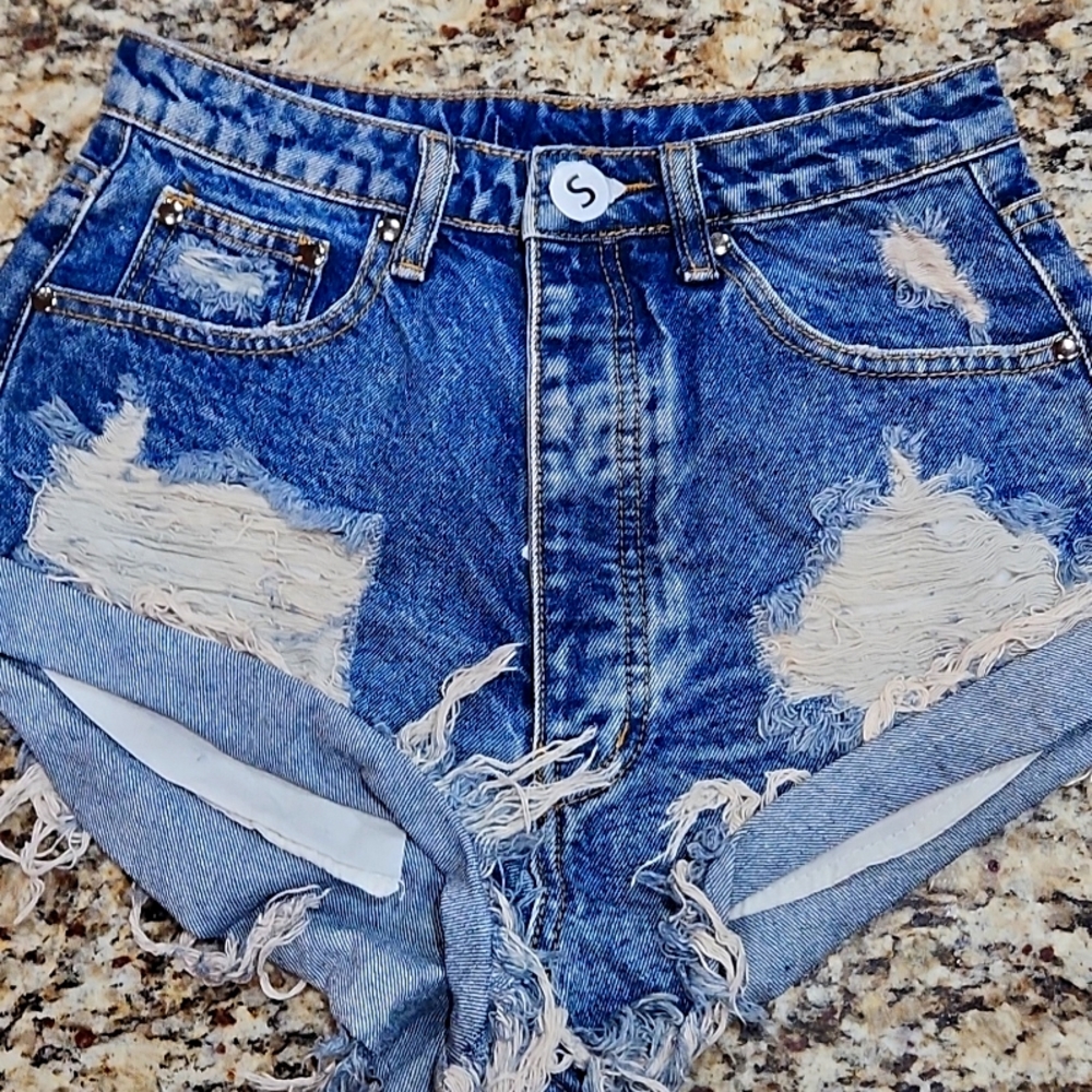 Blue jean hot girl summer short